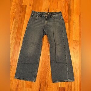 Levi's Blue Wide Leg Jeans